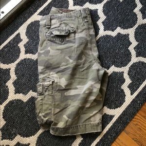 Men’s Camo Cargo Shorts